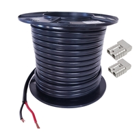 6mm Twin Core Cable 10m with 2 Anderson plugs