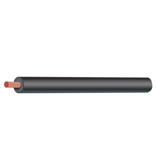 6MM 4.59mm² Single Core Cable Black 10m